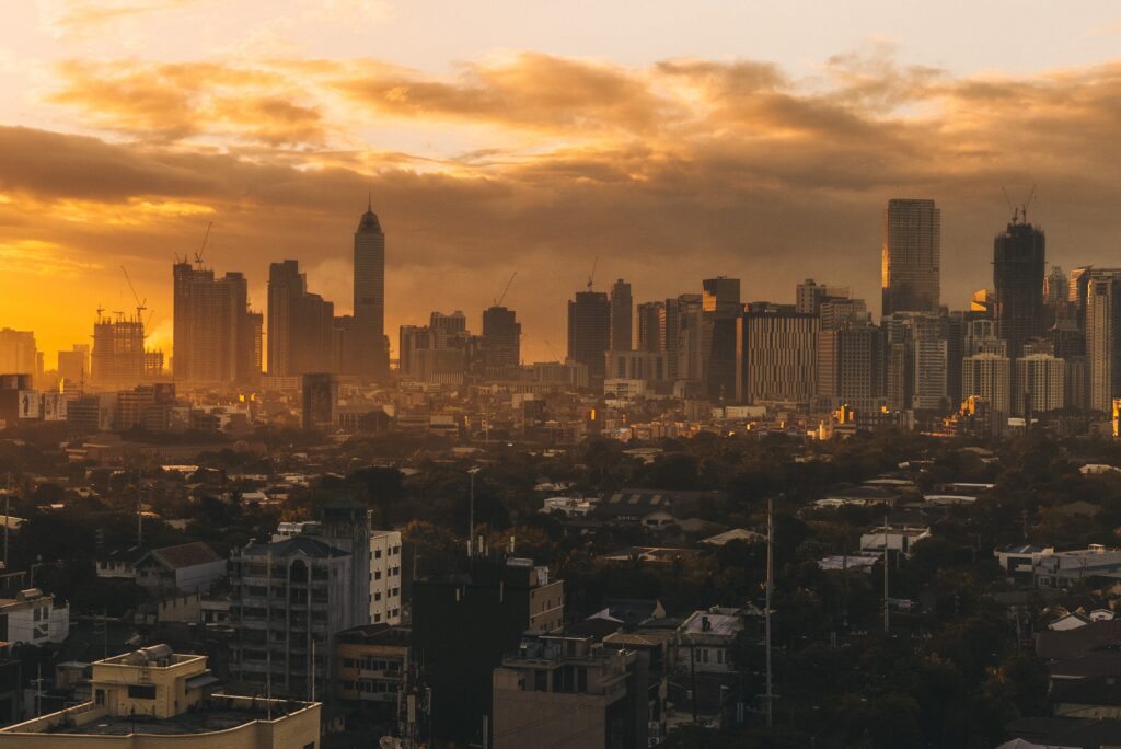 City skyline of Bonifacio Global City