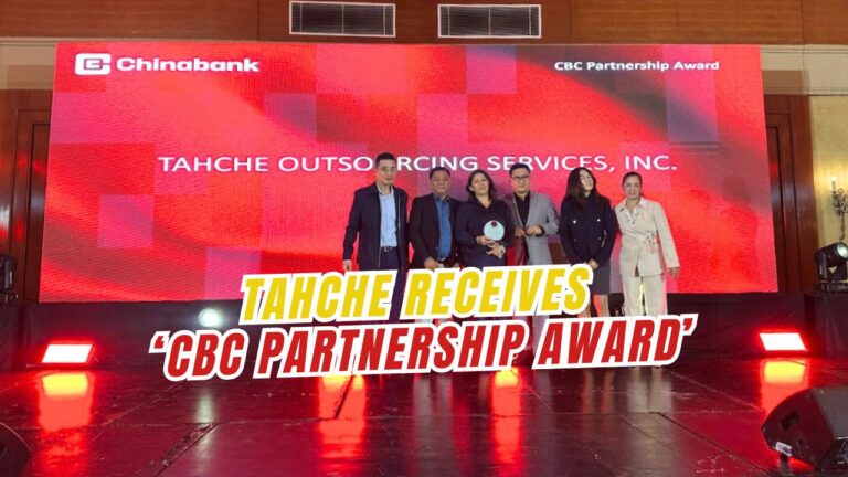 Tahche Honored with CBC Partnership Award by Chinabank